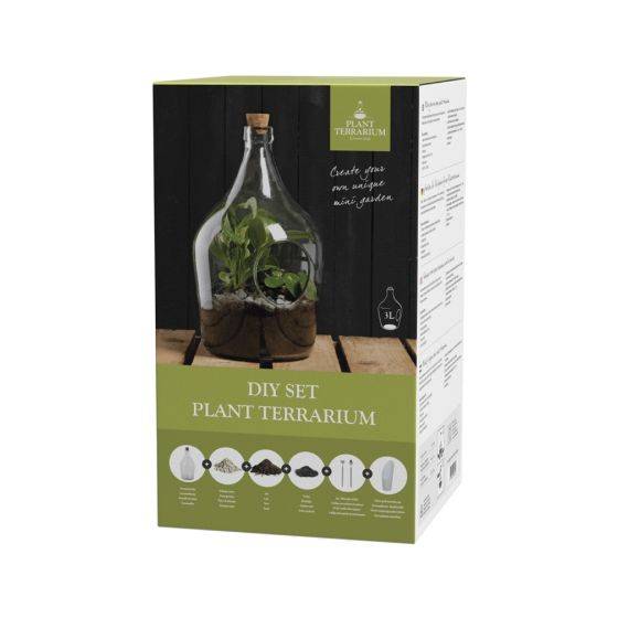 Esschert Design - Esschert Design - Terrarium végétal à faire soi même 3 litres