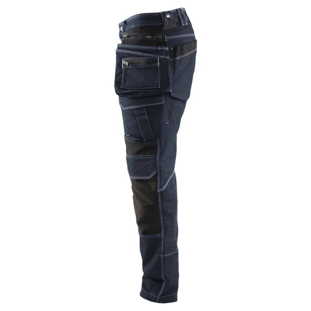 Blaklader - Pantalon X1900 Artisan stretch 2D marine/noir T40 - BLÅKLÄDER - 199011418999C46 - Image 4