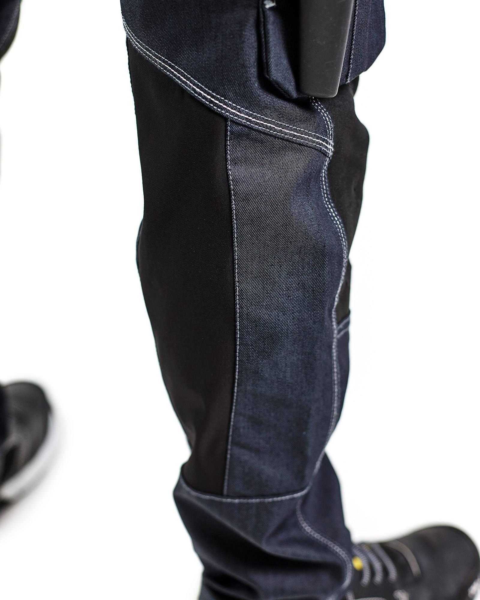 Blaklader - Pantalon X1900 Artisan stretch 2D marine/noir T40 - BLÅKLÄDER - 199011418999C46 - Image 3