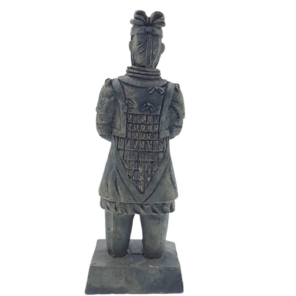 Statuette guerrier chinois Qin 5 L, hauteur 14 cm, décoration aquarium - Image 2