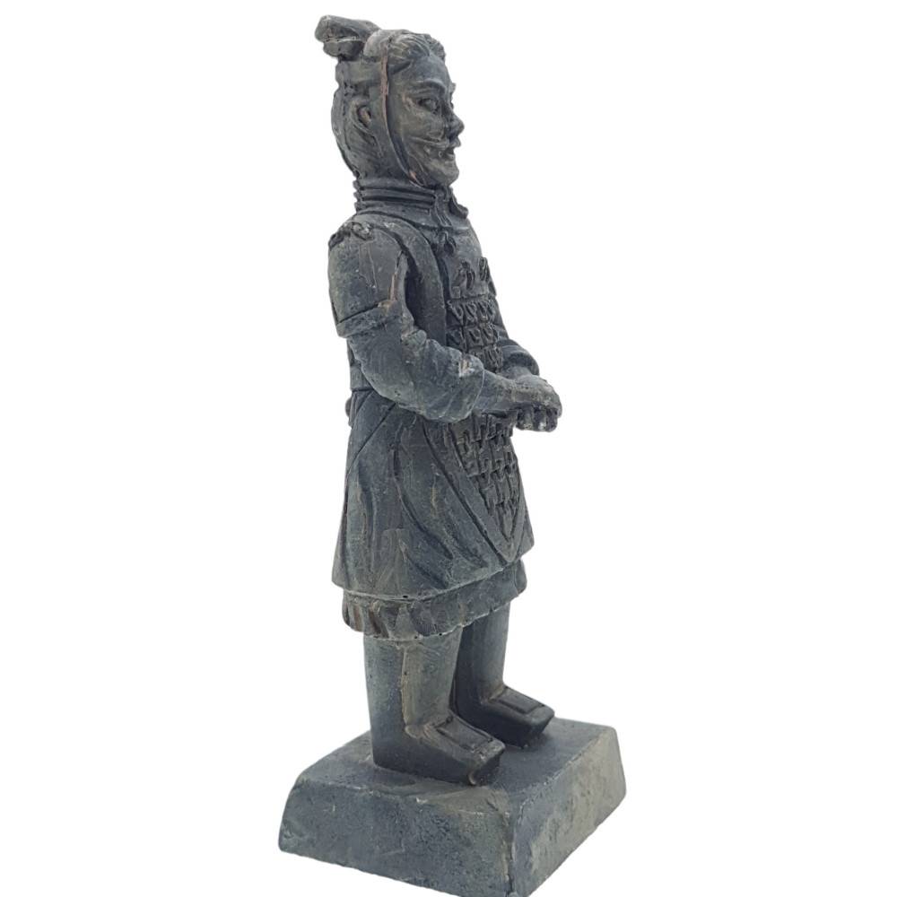 Statuette guerrier chinois Qin 5 L, hauteur 14 cm, décoration aquarium - Image 3