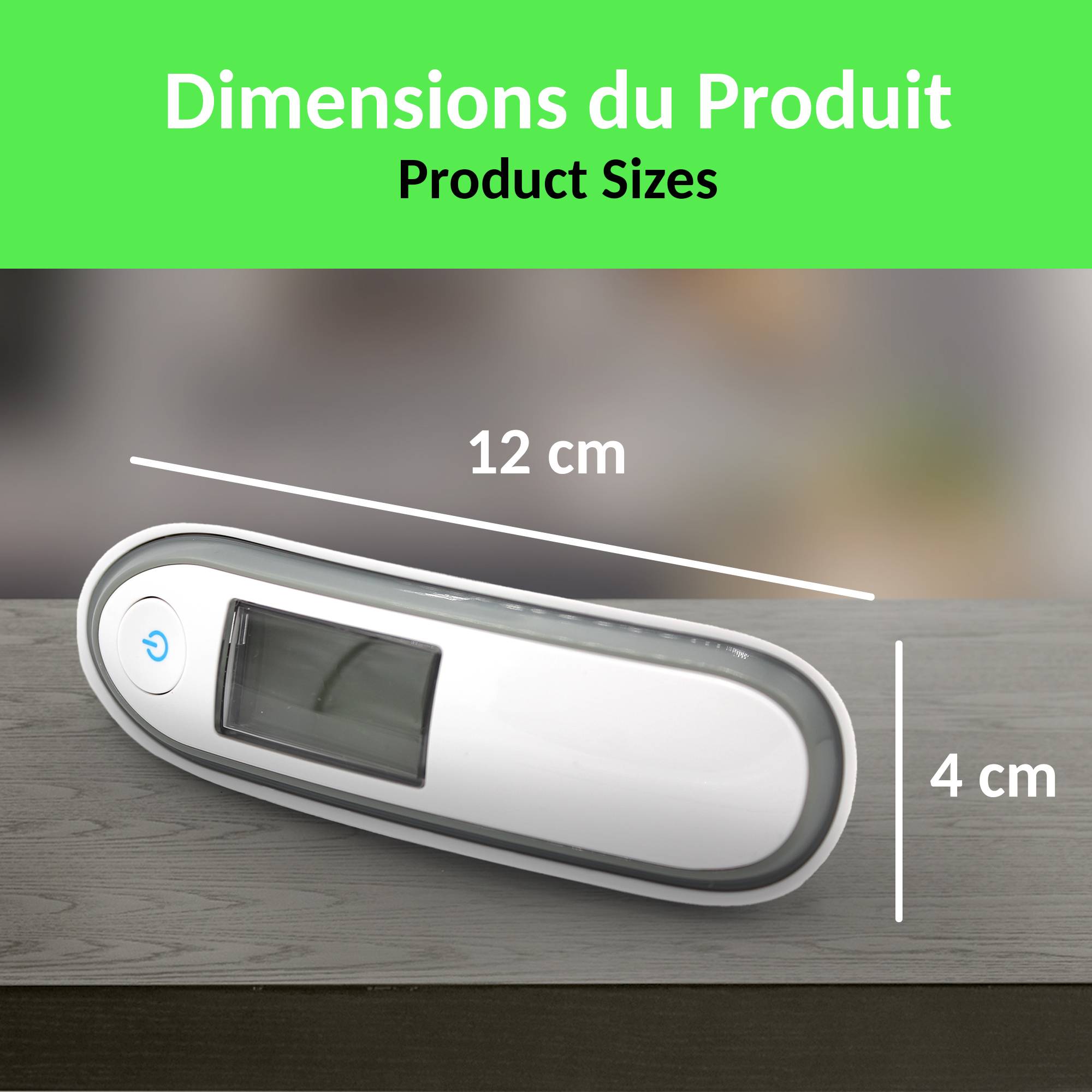 Fishtec - Thermomètre frontal infrarouge FISHTEC Body Check, technologie sans contact, mesure rapide et fiable pour adulte et enfant - Image 7