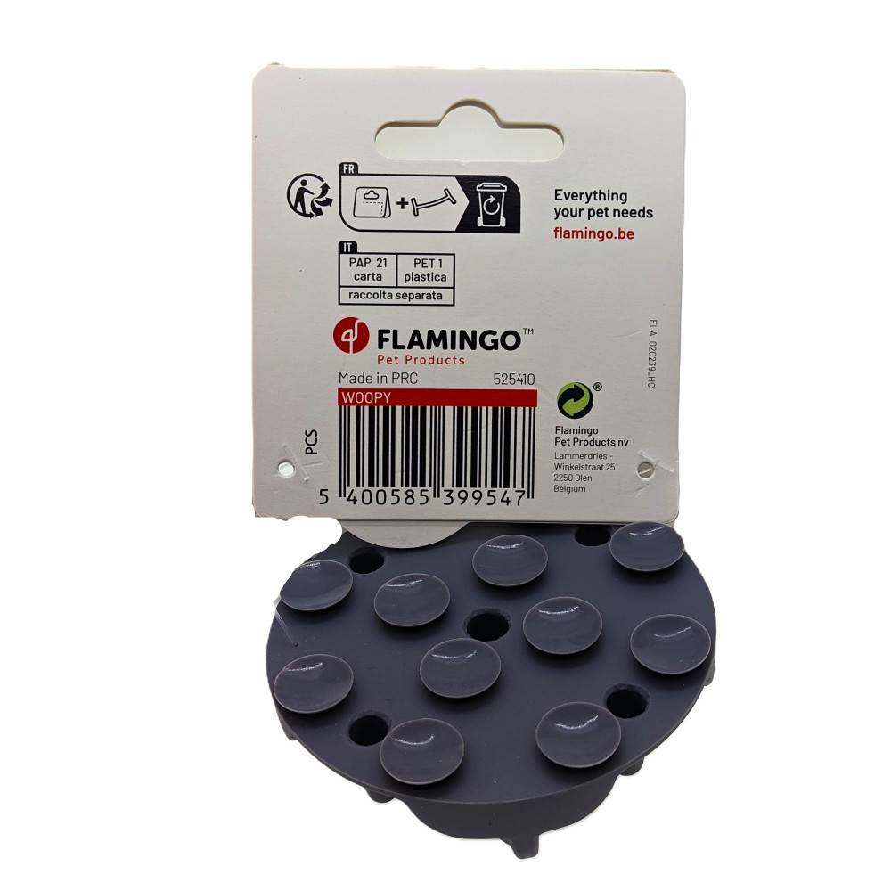 Flamingo - Insert Anti-Glouton Woopy Gris Ø 8 cm pour Gamelle Chat et Chien - Image 6