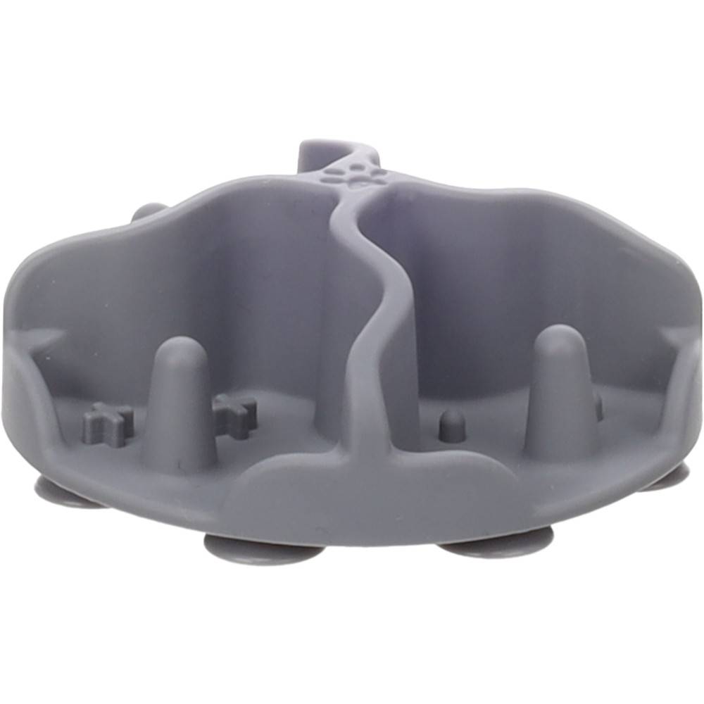 Flamingo - Insert Anti-Glouton Woopy Gris Ø 8 cm pour Gamelle Chat et Chien - Image 1