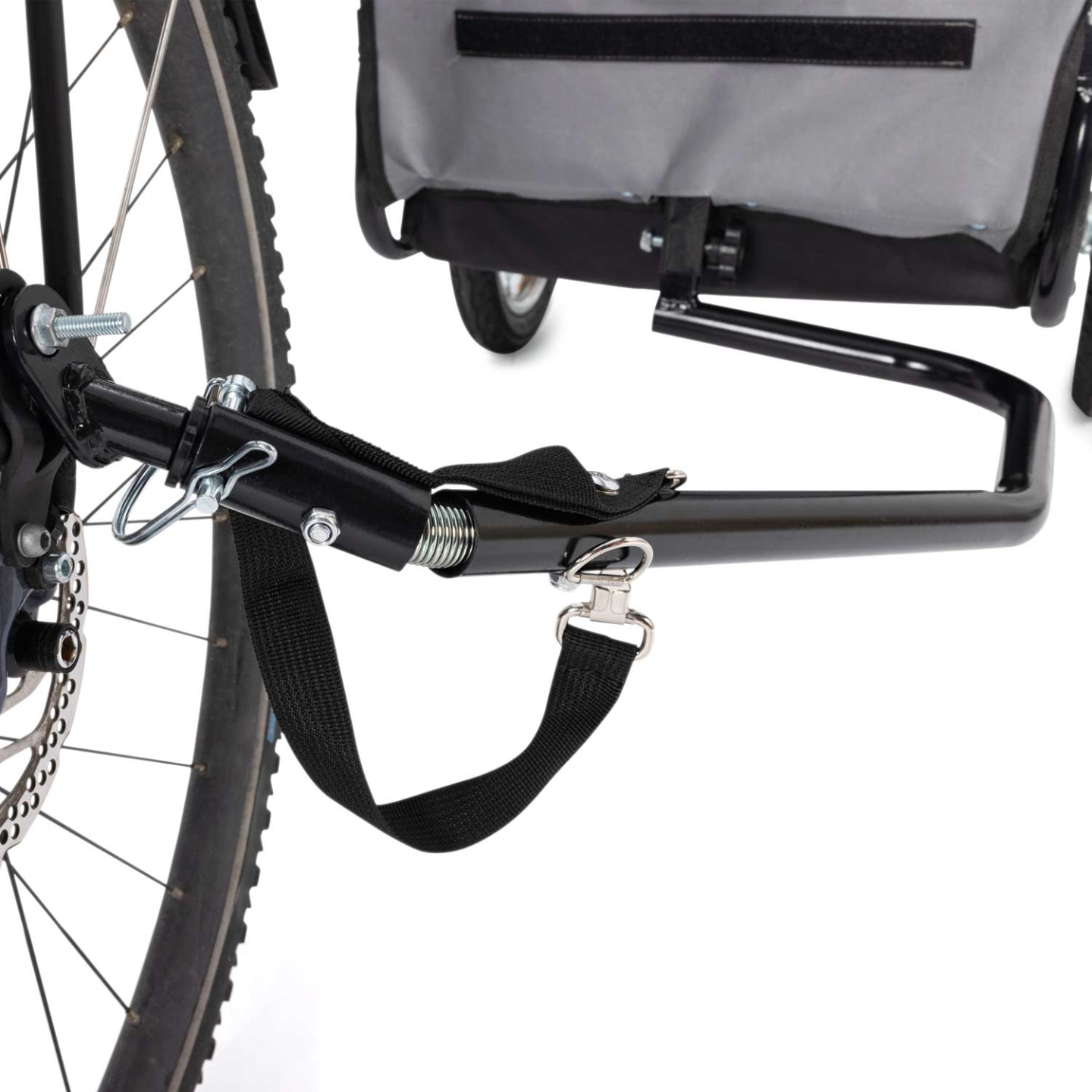 Remorque à vélo pour chien TILLY avec réflecteurs 128 x 52 x 102 cm pour animaux de compagnie - Image 4
