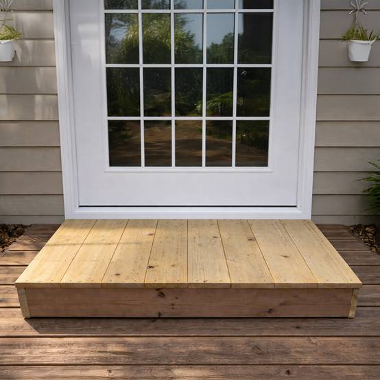 BLOCKY - Marche d'escalier modulable - 2 planches L-60cm H17cm - Image 8