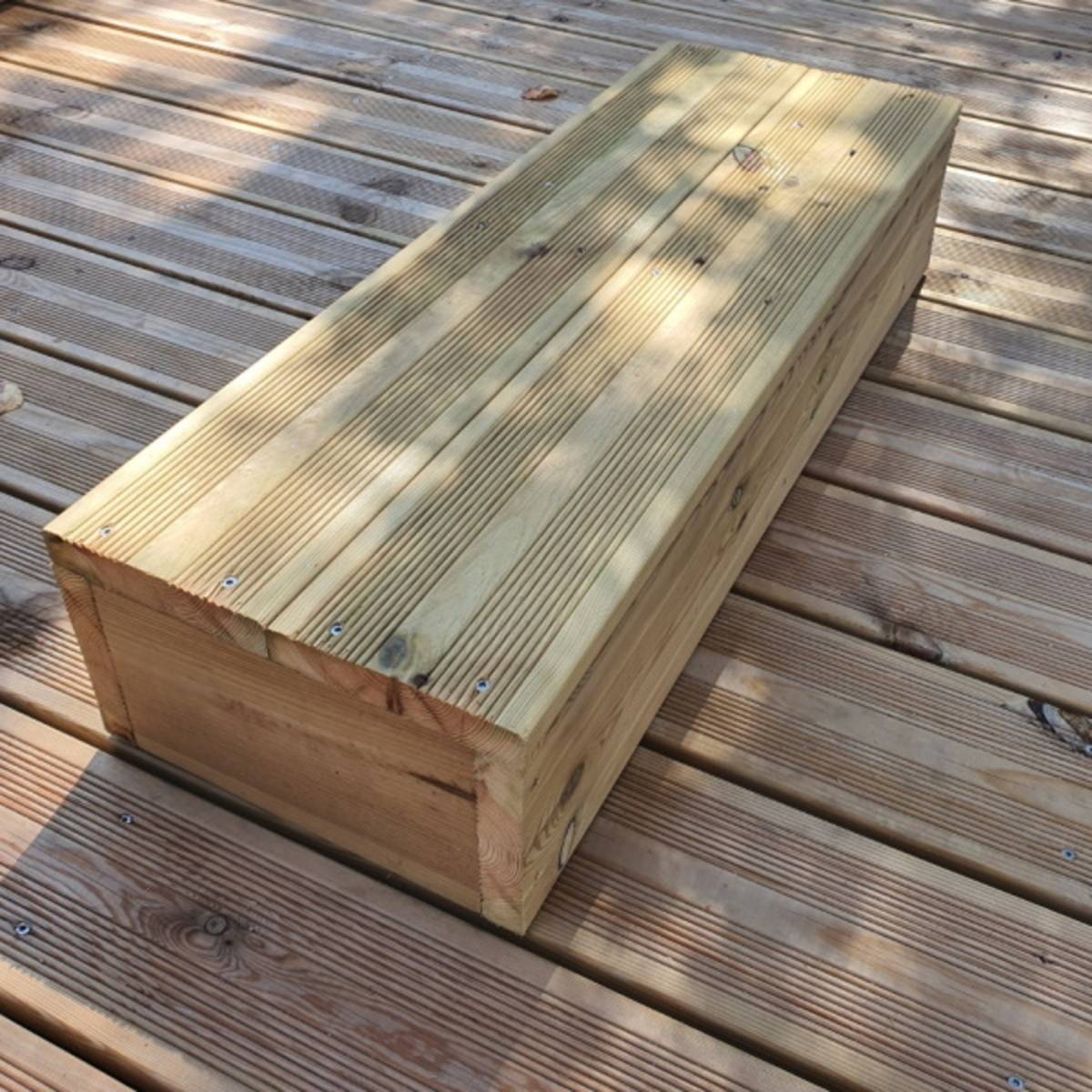 BLOCKY - Marche d'escalier modulable - 2 planches L-60cm H17cm - Image 2