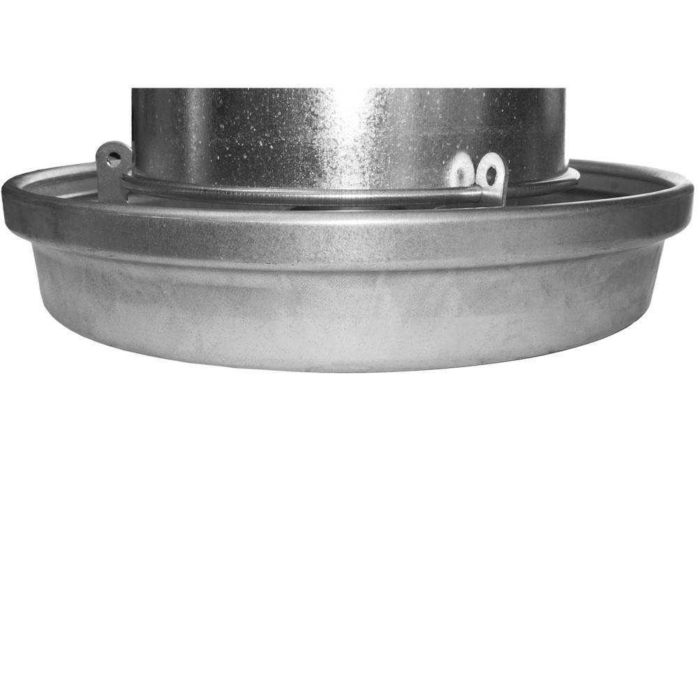 Vadigran - Vadigran - Silo d'alimentation galvanisé contenance 9 litres ø 33 cm pour volailles - Imagen 4