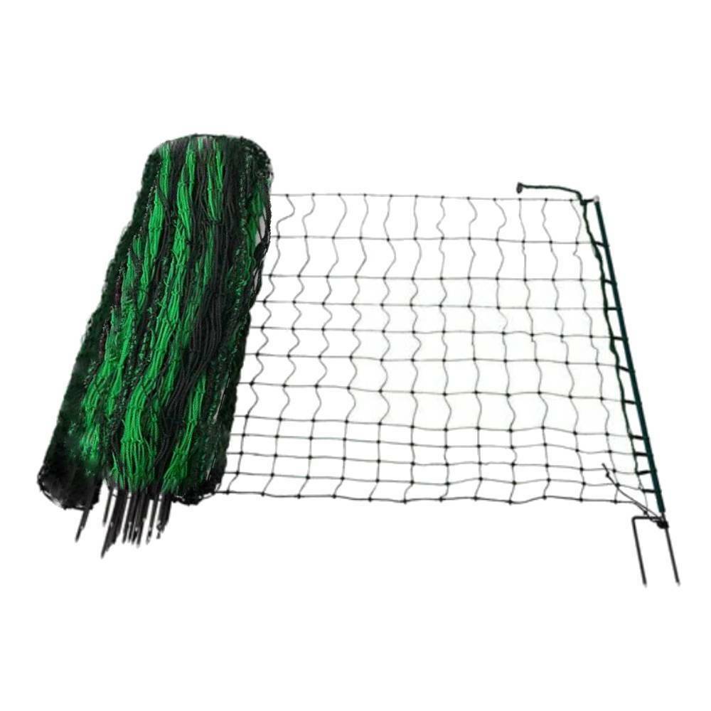 Terre Jardin - Filet pour poules 24 m avec porte - TERRE JARDIN