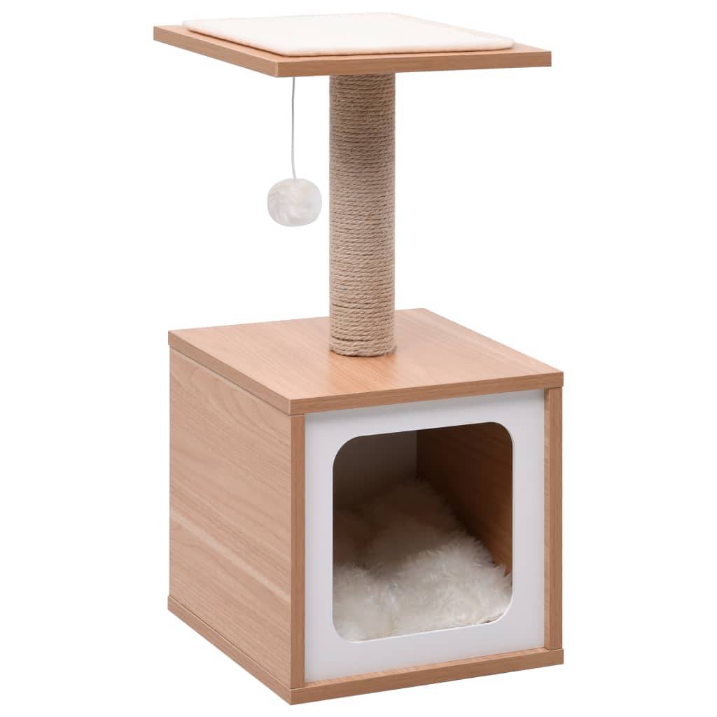 Vidaxl - Arbre à chat avec tapis à gratter en sisal 62 cm vidaXL 170931 - Imagen 1