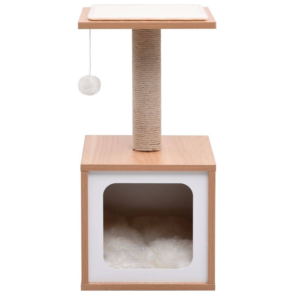 Vidaxl - Arbre à chat avec tapis à gratter en sisal 62 cm vidaXL 170931 - Imagen 2