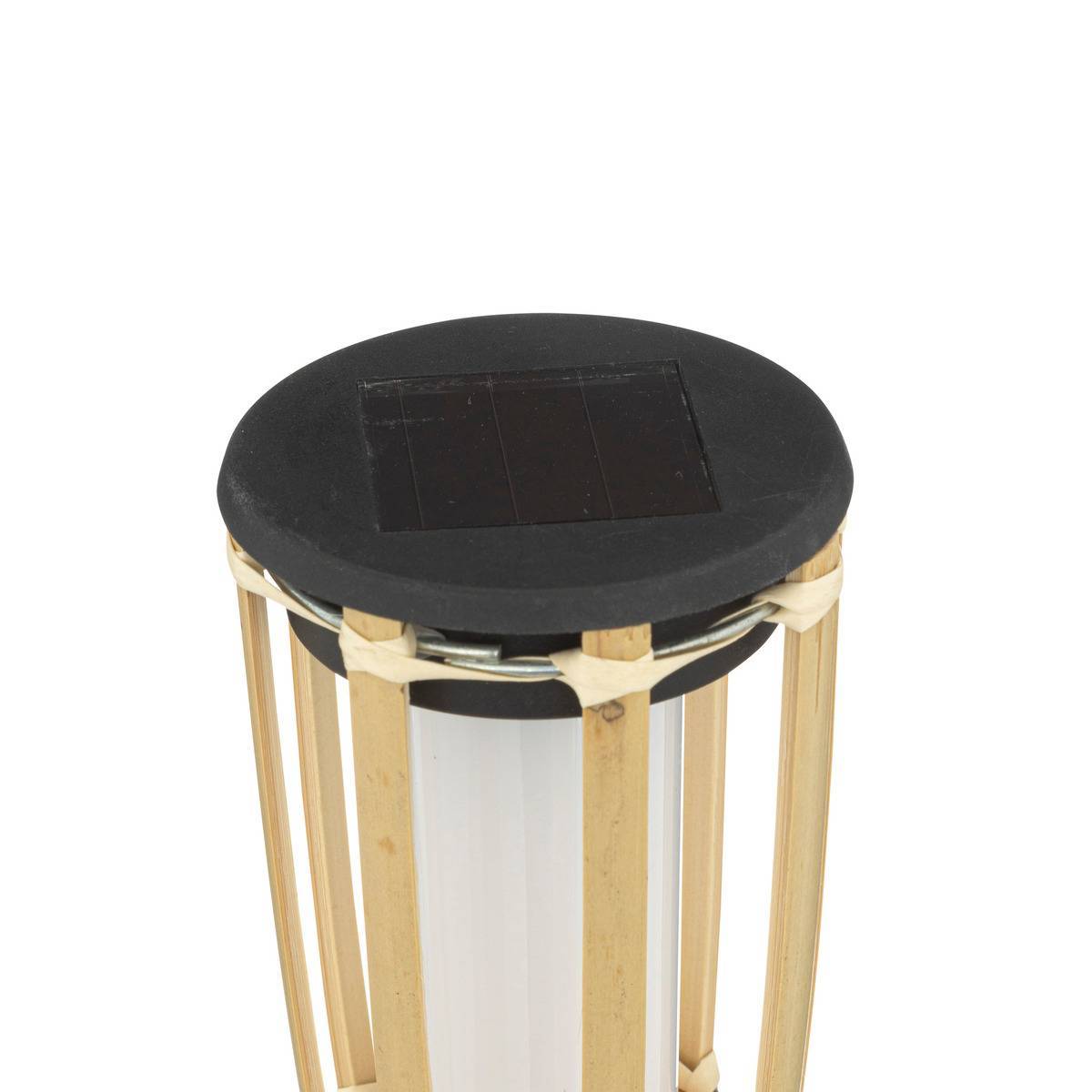 Atmosphera - Balise solaire "Maceo" H70cm en bambou - Atmosphera Créateur d'intérieur - Imagen 3