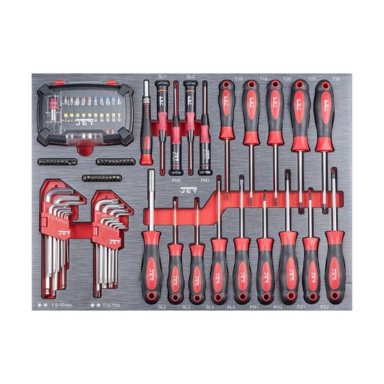 Servante d'atelier de 412 outils avec bluetooth JET TOOLS - TT-412-WKS - Image 5
