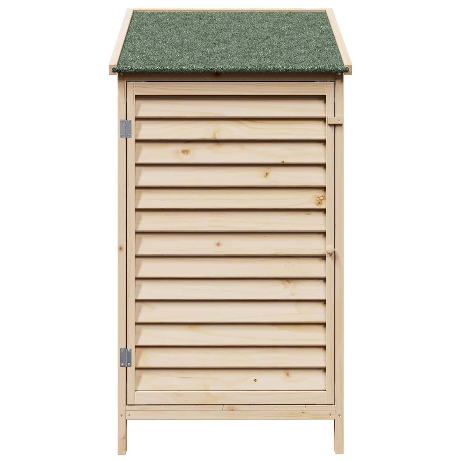 PANGIVO - Abri de jardin bois de sapin naturel 59 x 56 x 113.5 cm, poids:13.64kg - PANGIVO - Image 5