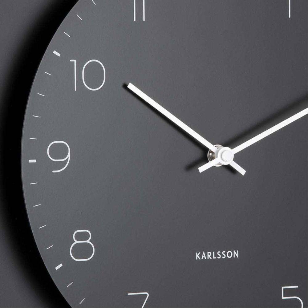 Karlsson - Horloge mural en métal Dual Disc - Imagen 4