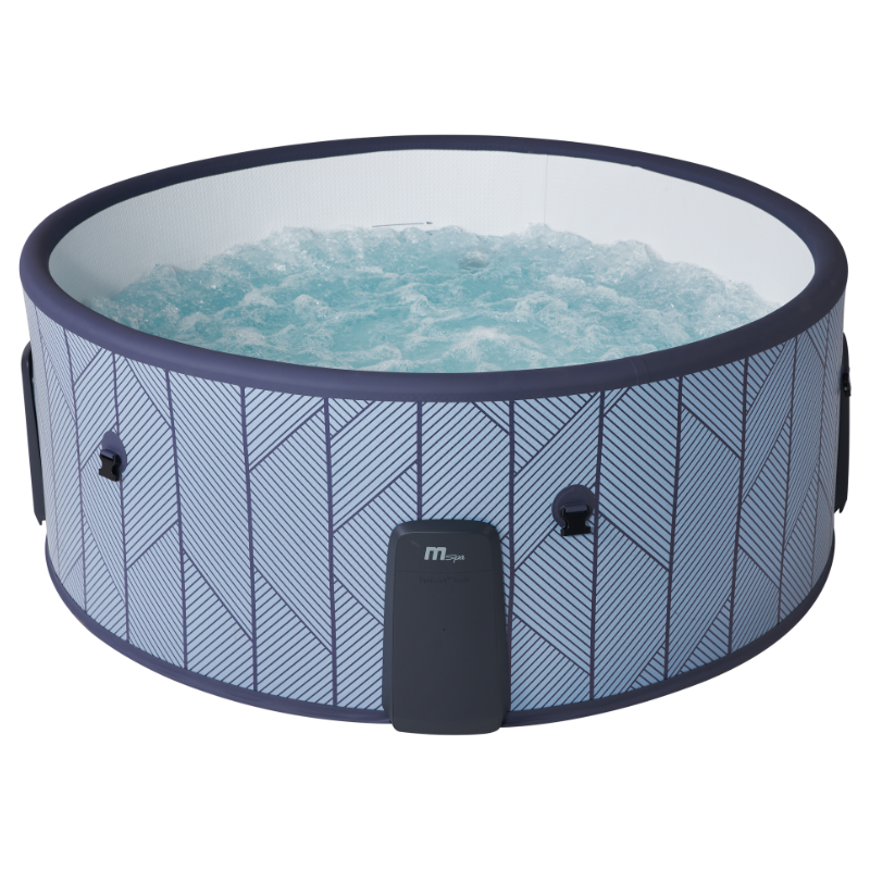 Spa semi rigide 6 places TIDAL mSpa – spa extérieur – bulles massantes 130 jets – hydrojets – installation facile - Image 2