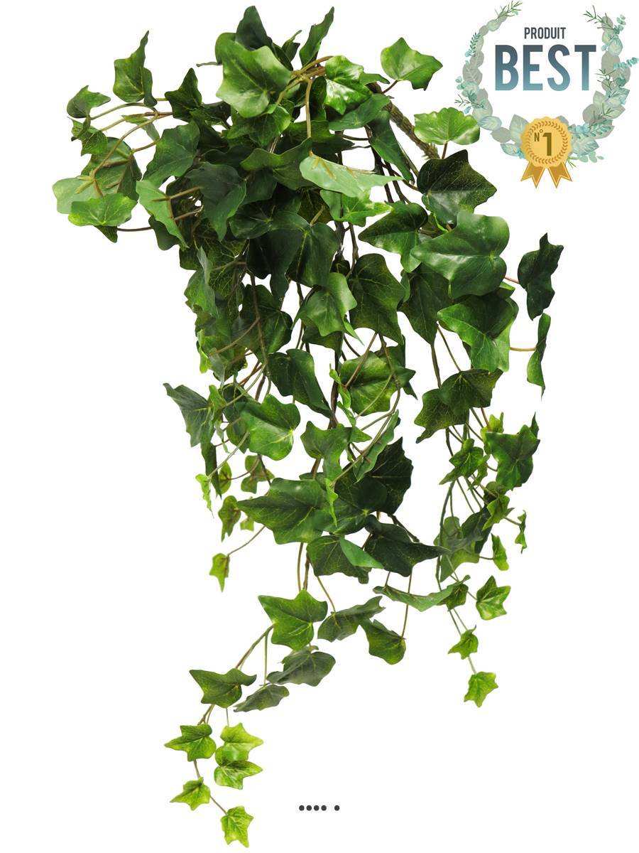 Artificielles - Lierre artificiel en chute, 7 ramures, L 70 cm Vert - BEST - couleur: Vert - Imagen 1