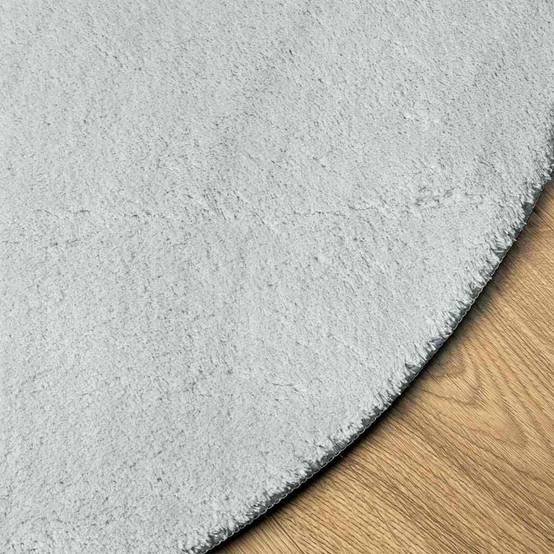 Tapis de SalonPolyester Moelleux Lavable en Machine Gris 100 x 200 cm – ComfortXL Outdoor Living - Image 5