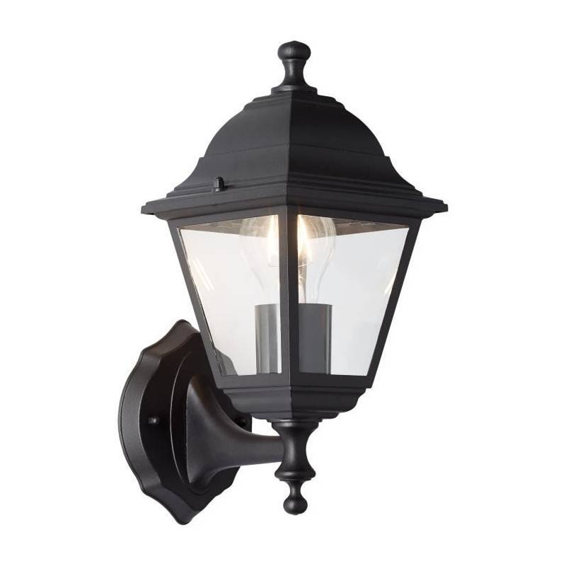 Brilliant - Brilliant Applique Extérieure Montante Nissie Noir E27 1x60w - Imagen 1