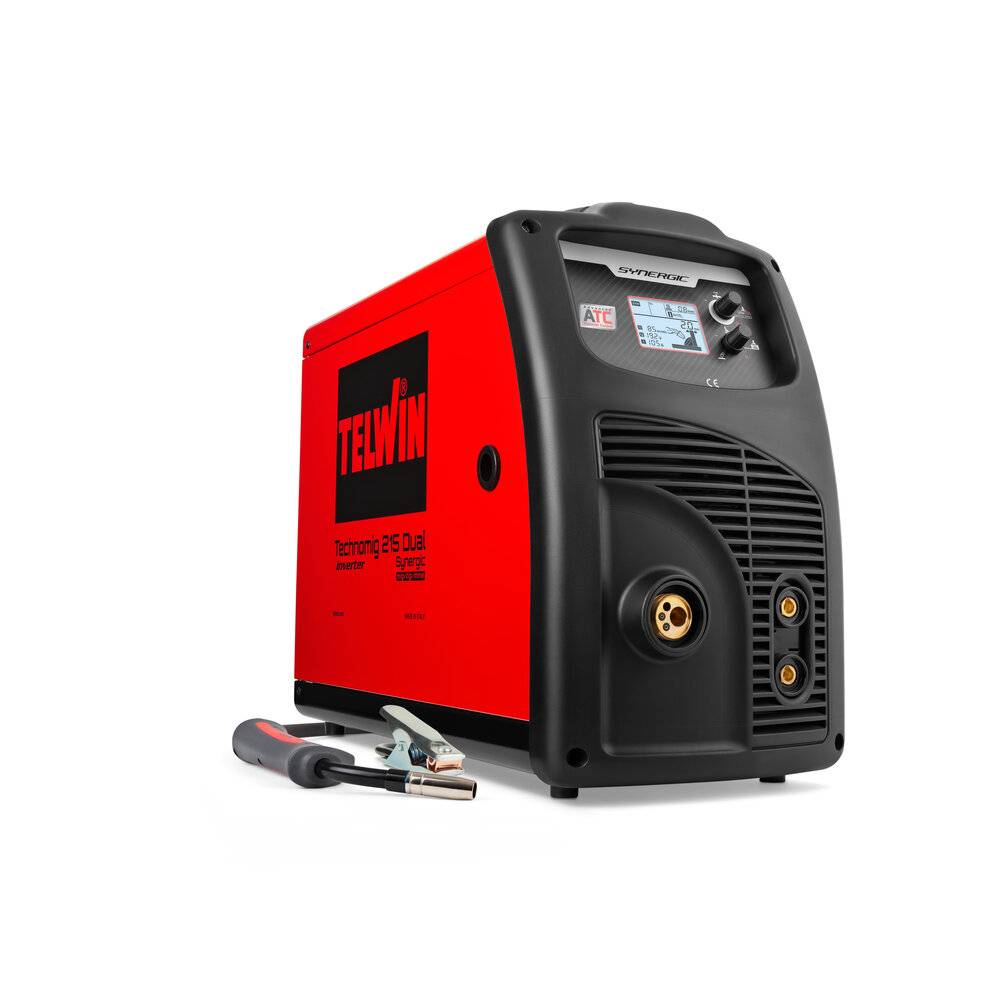 Poste à souder Inverter multi-procédé Technomig 215 Dual Synergic - 230V - TELWIN - 816232 - Imagen 2