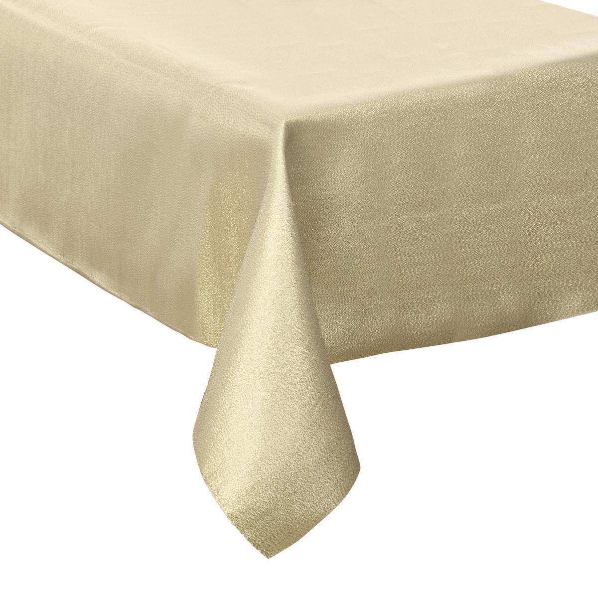 Fééric Lights & Christmas - Nappe pailletée 140x240cm or - Atmosphera Créateur d'intérieur