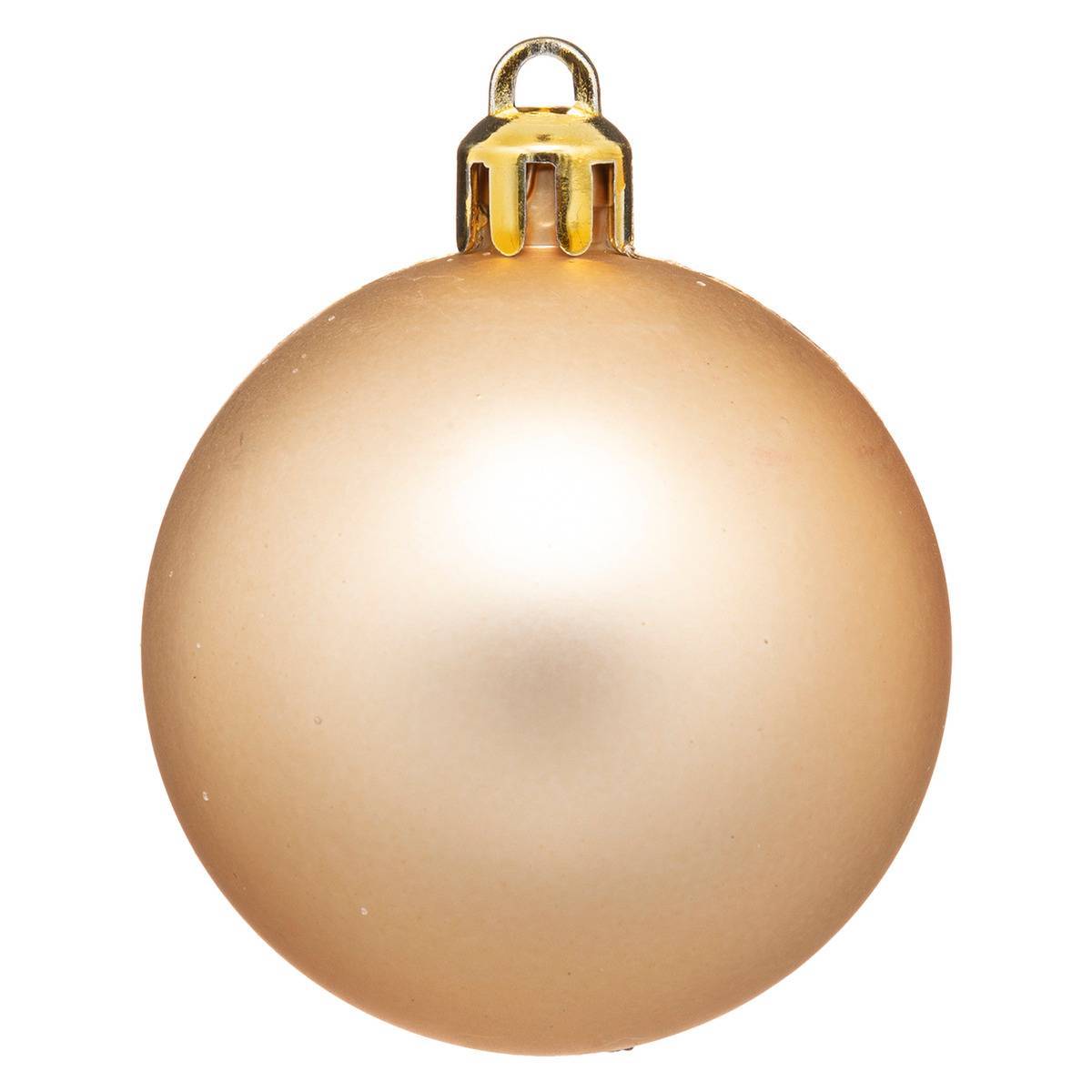 Fééric Lights & Christmas - Boules de Noël "Atelier des lutins" lot de 15 en plastique D5cm - Feeric Lights & Christmas - Imagen 5