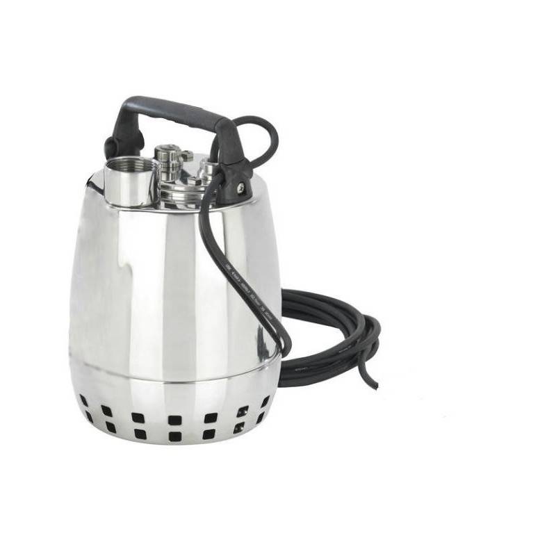 Pompe de relevage Calpeda tout inox GXR9 0,25 KW - Triphasé 380V - Jusqu'à 10.2 M3/H - Relevage d'eaux légèrement chargées - Immersion de 15mm mini à - Image 2