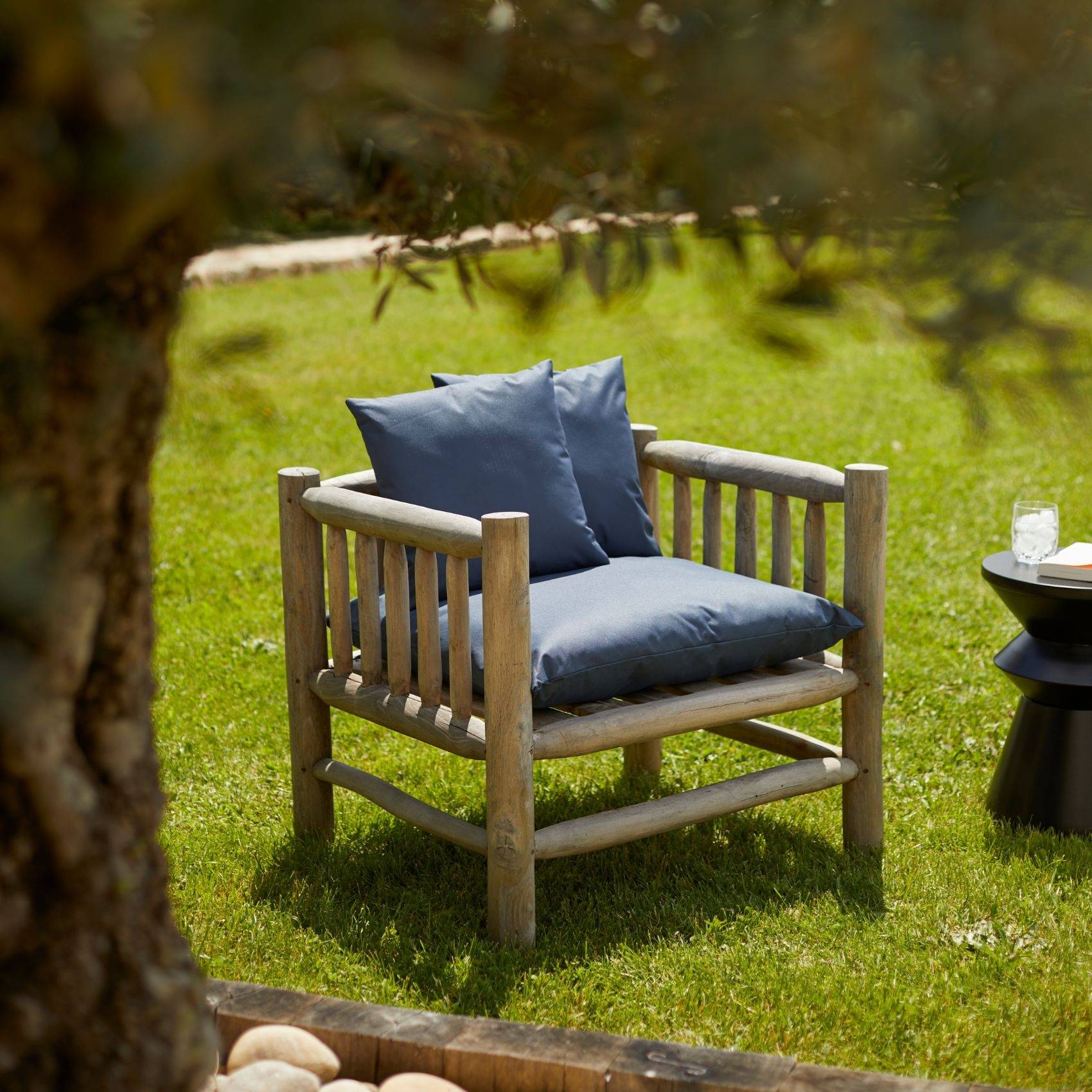 Home Maison - Coussin extérieur imperméable et déhoussable - HOME MAISON - Imagen 3