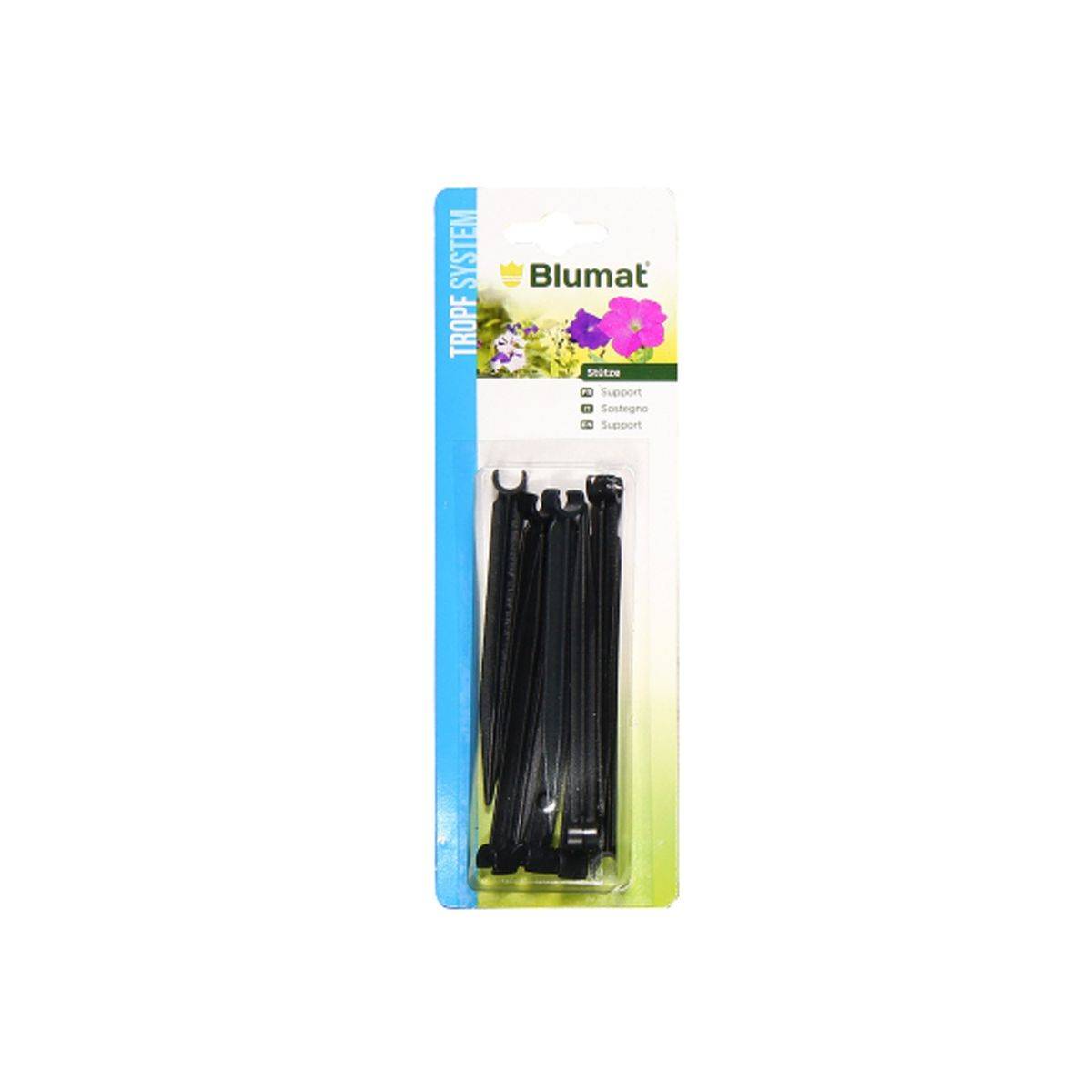 Lot de 10 supports pour tuyau BLUMAT - Image 1