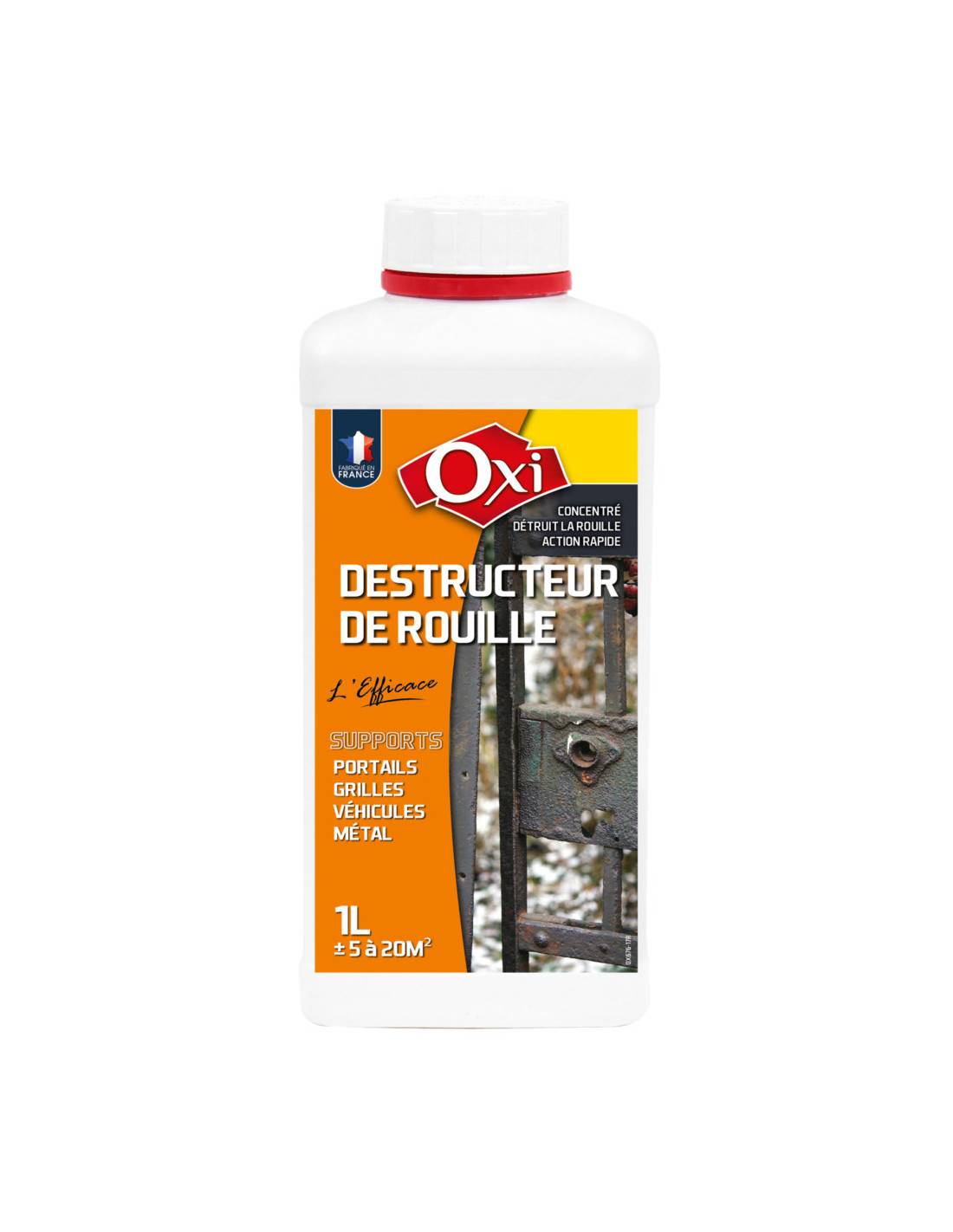 Oxi - Peinture Oxi Destructeur De Rouille 0.5 Litre - Oxi