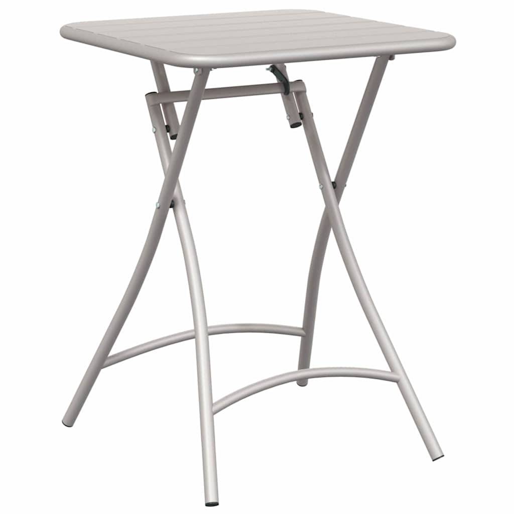 Vidaxl - Ensemble bistrot 3 pcs-Salons de jardin Beige Acier - Image 6