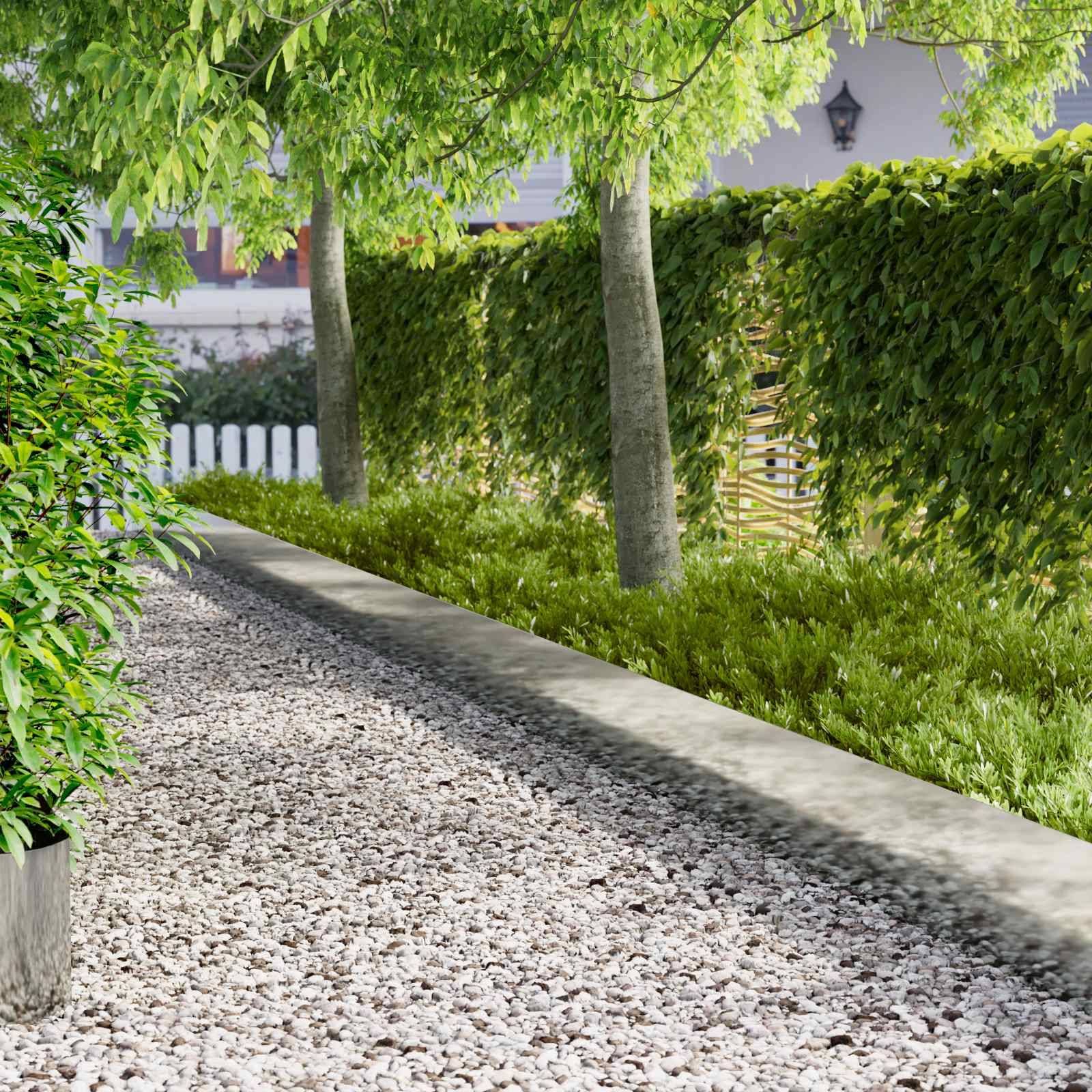 Bordure de pelouse acier aménagement jardin délimitation 10 pcs 100x22 cm Argenté - ComfortXL Outdoor Living - Image 1