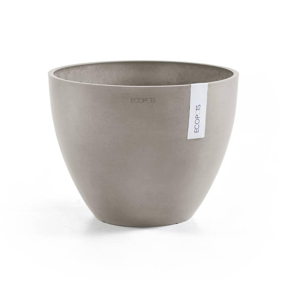 Ecopots - Pot Rond Antwerp 50 New Taupe - Ø 50 x H. 37,5 cm - 52 L ECOPOTS - Imagen 4