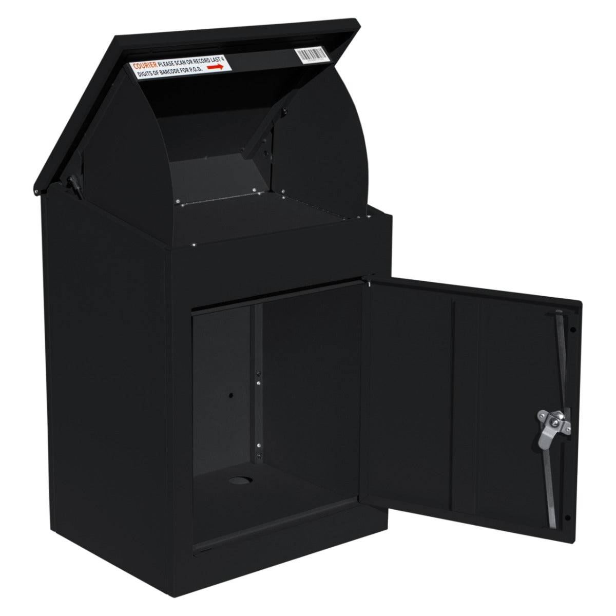 Monstershop - Boîte à Colis Anti-vol Noire - Livrée à Plat - Imagen 3