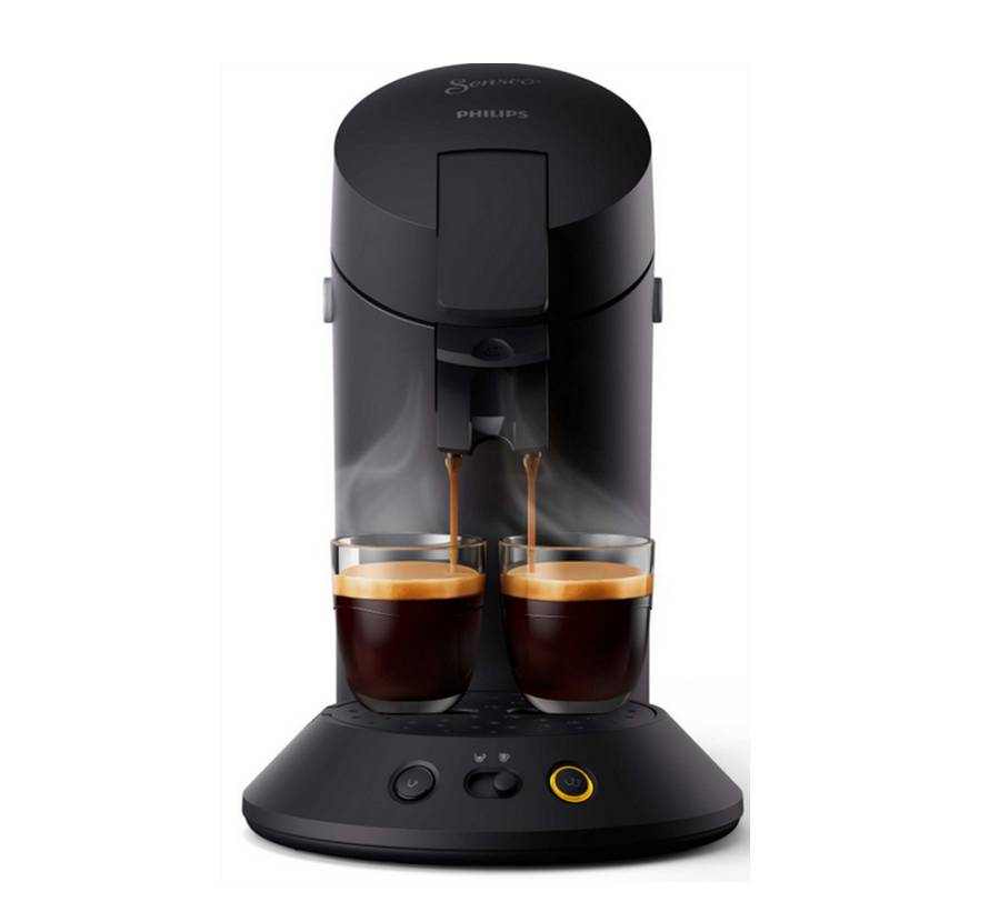 Philips - Cafetière à dosettes 1bar 1450w noir CSA210.61 Philips - Image 2