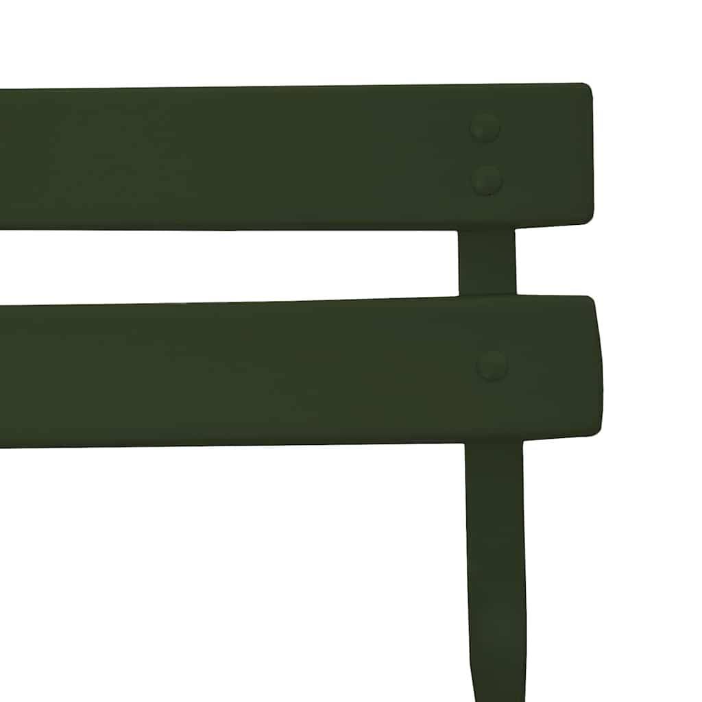 Prolenta Premium - Chaises de jardin métal vert  42 x 46 x 82 cm  - Prolenta premium p357.4 - Image 9