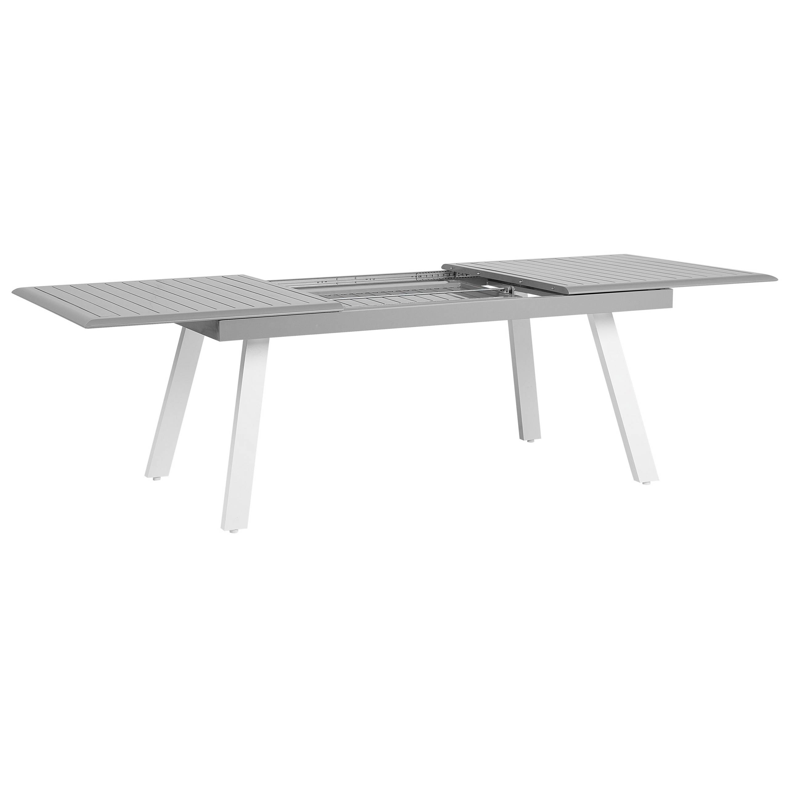 Beliani - Set de salle à manger, 6 Personnes Aluminium Gris PERETA - Beliani - Imagen 6