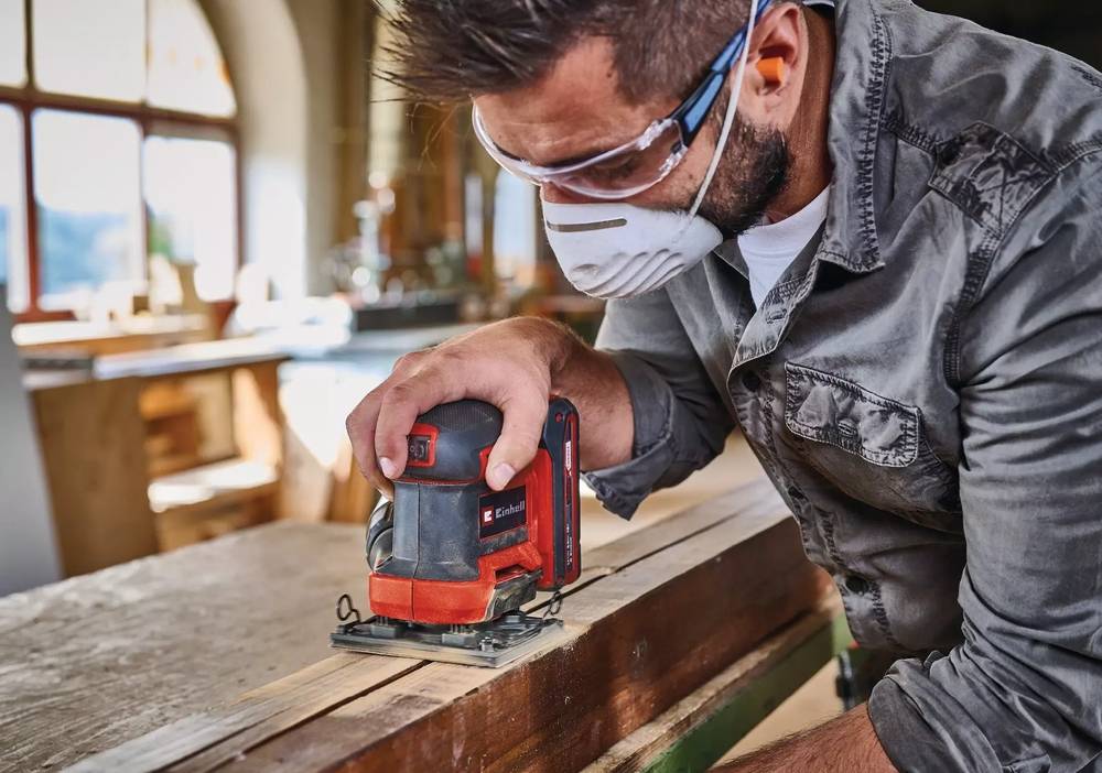 Einhell - Ponceuse orbitale sans fil  TE-OS 18/113 Li-Solo Einhell - Image 2