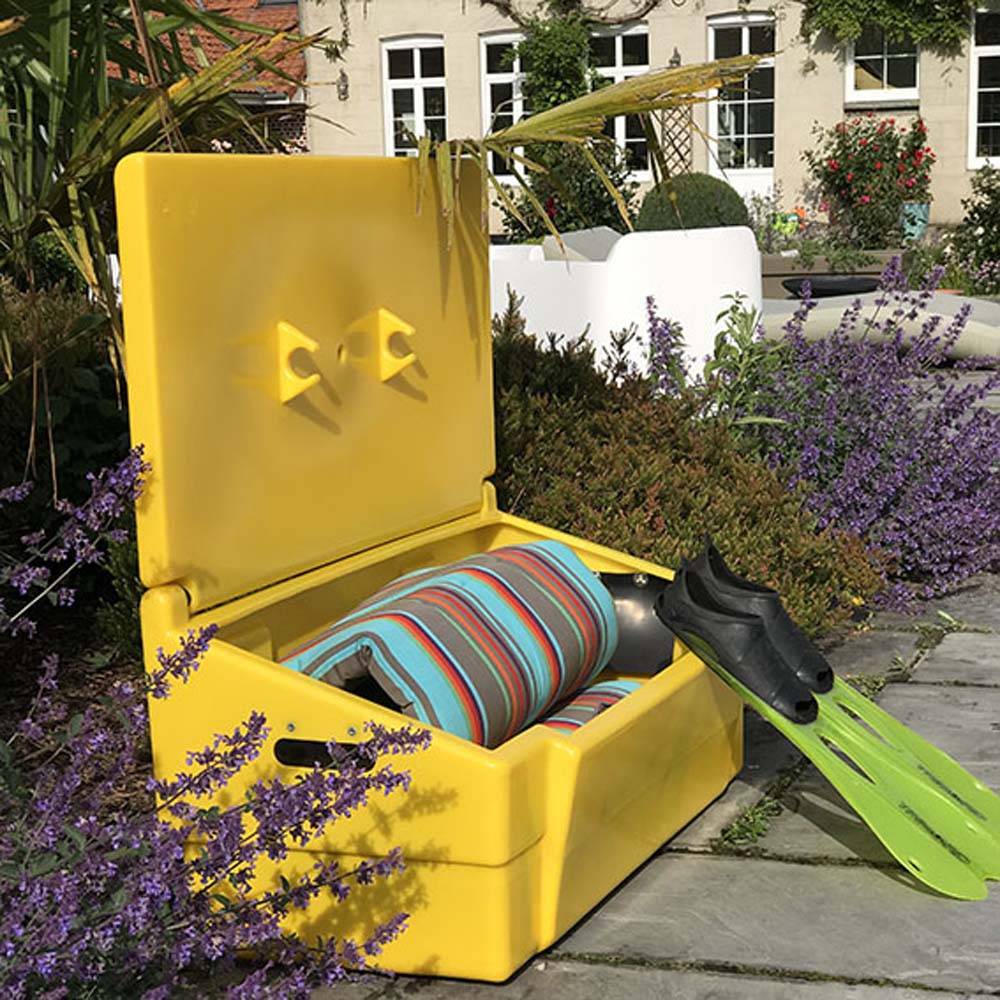 Coffre de jardin 100l -plast'up rotomoulage - Imagen 5