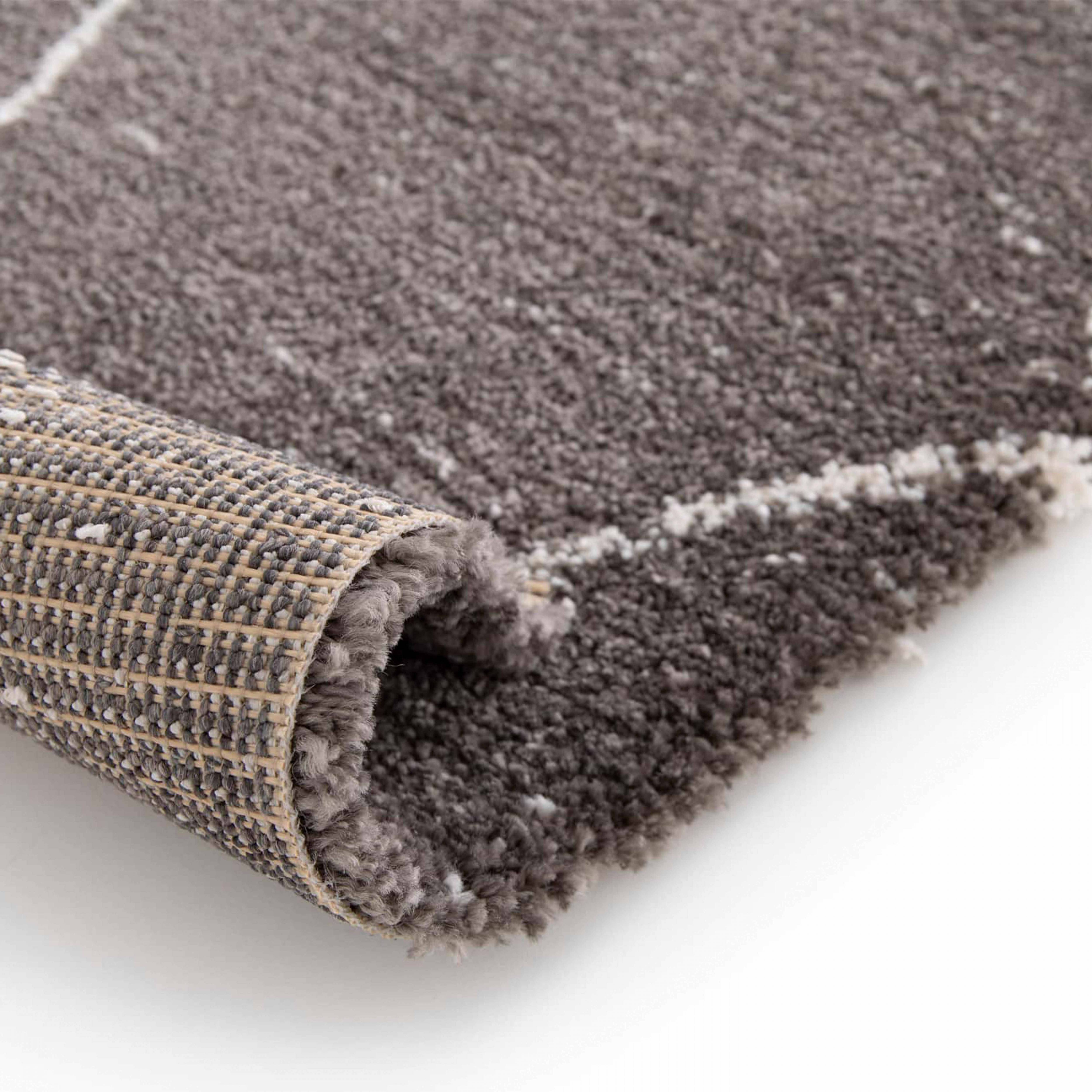 Oviala - Tapis rectangulaire motif berbère gris anthracite 160 x 230 cm Atlas - Oviala - Image 4