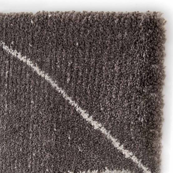 Oviala - Tapis rectangulaire motif berbère gris anthracite 160 x 230 cm Atlas - Oviala - Image 5