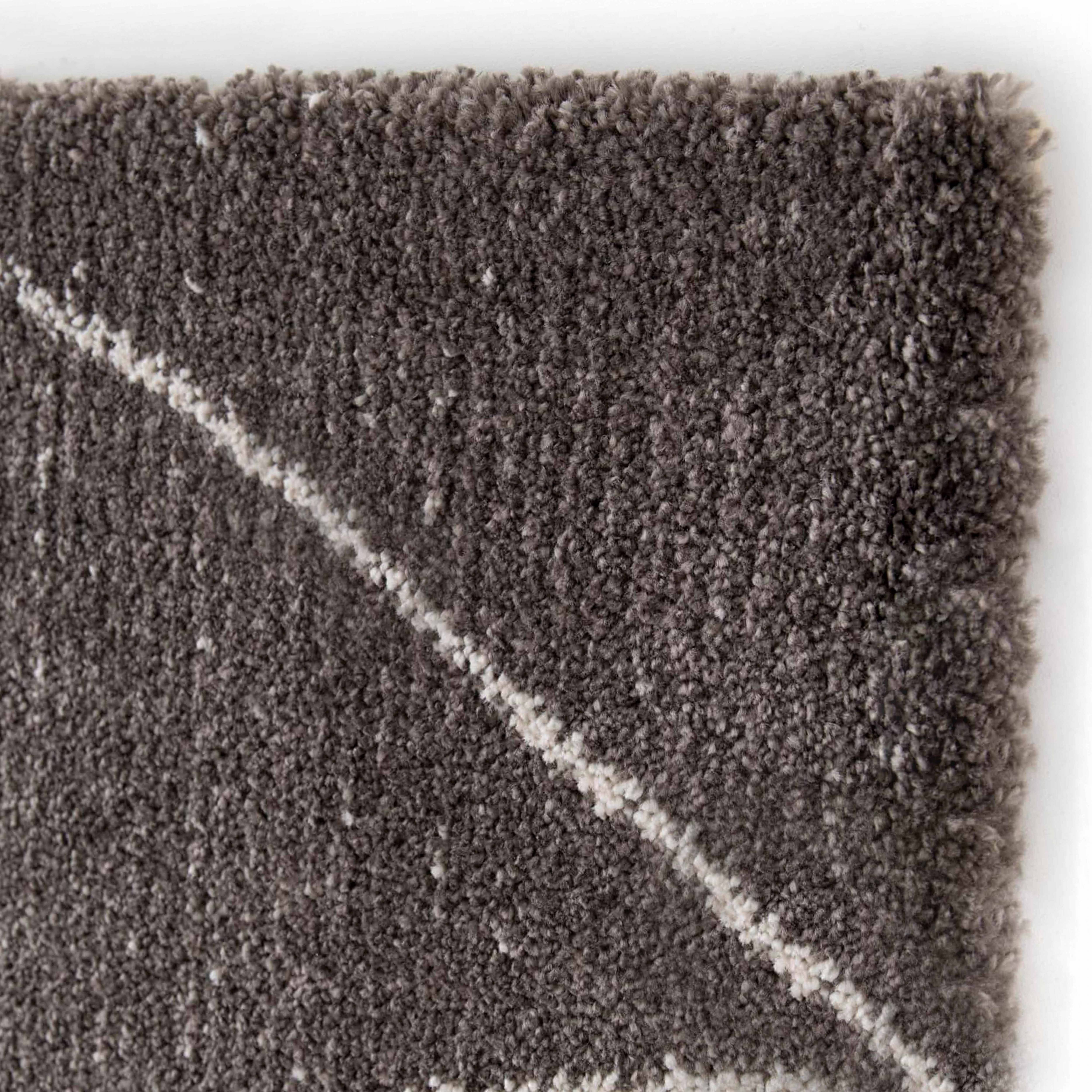 Oviala - Tapis rectangulaire motif berbère gris anthracite 160 x 230 cm Atlas - Oviala - Image 5
