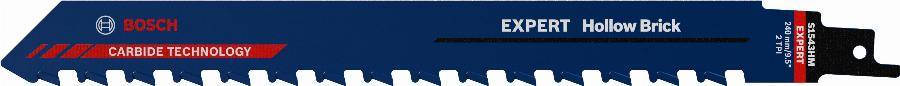 Bosch - Carte 1 Lame sabre carbure Expert 240 mm BOSCH pour Brique/ Monomur S1543HM - 2608900414 - Image 1