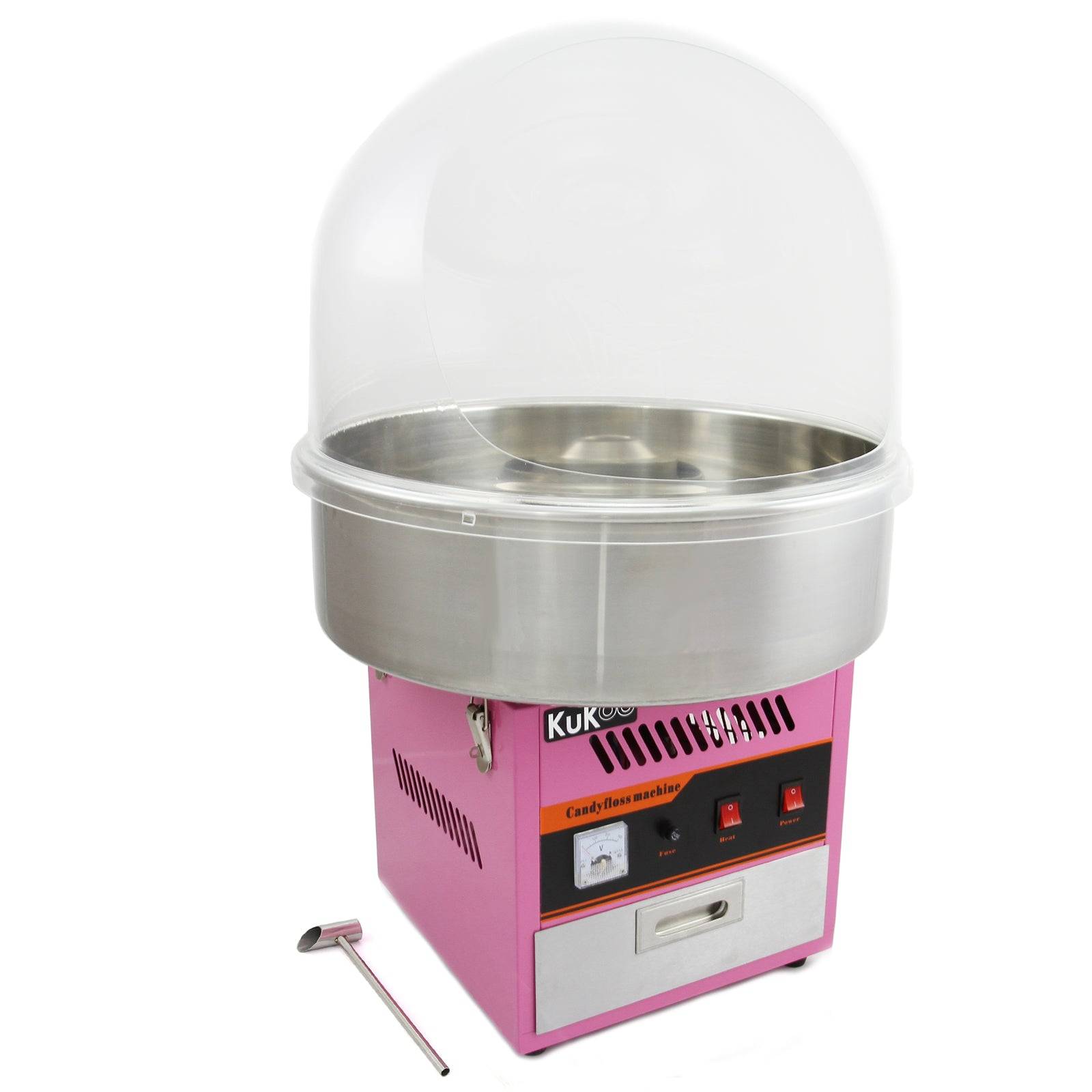 Kukoo - KuKoo Machine à Barbe à Papa & Dôme Protecteur - Imagen 1