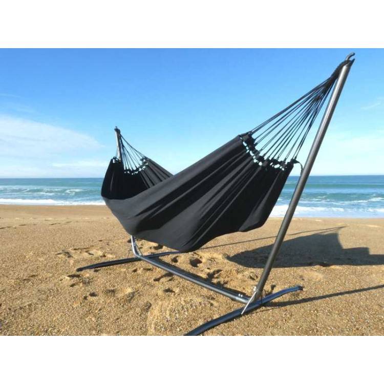 Tropical Hamac - Hamac sur pied INKA L avec Cloud Black - Tropical Hamac - Image 2