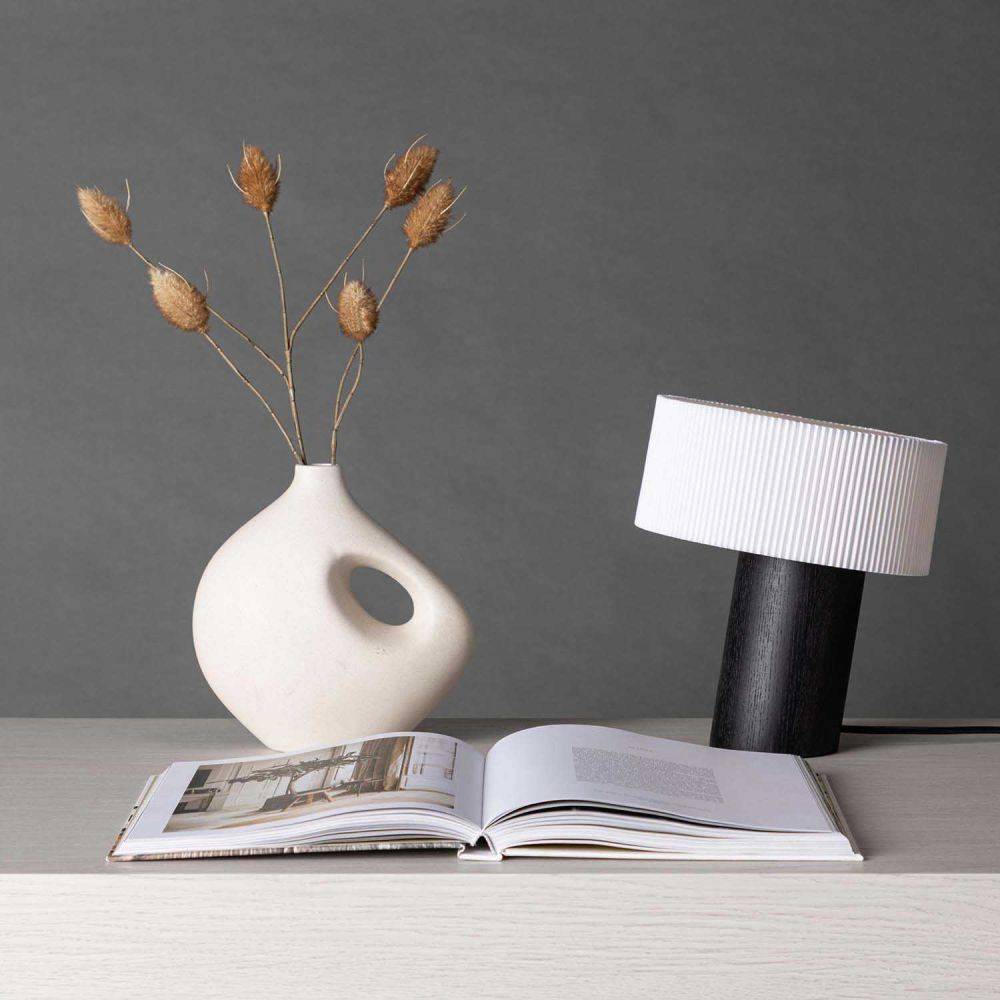 Venture Home - Lampe à poser 30,5 cm Branäs Noir - Imagen 2