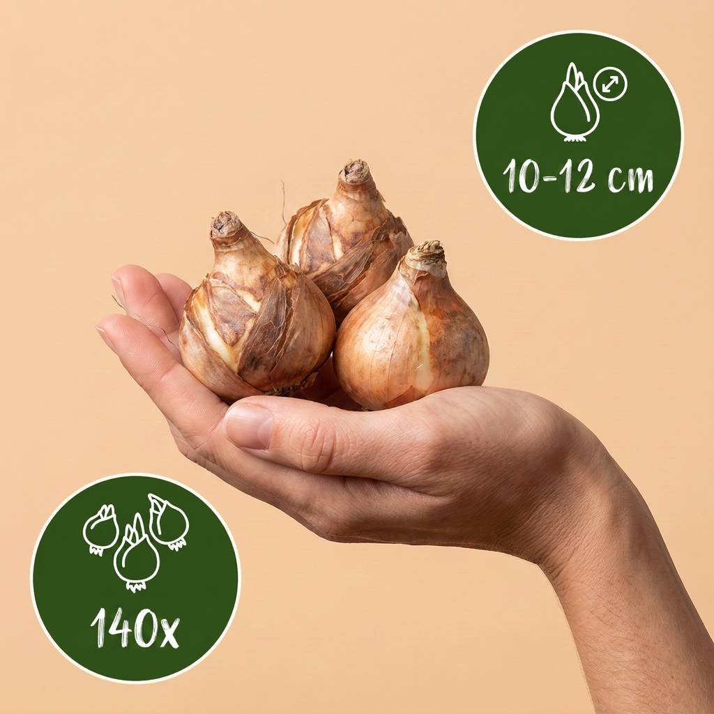 La Green Touch - Narcisse jaune - 140 bulbes - Image 3