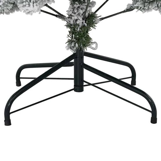 ComfortXL - Sapin Artificiel Enneigé 150 cm pour Intérieur/Extérieur, Pack Complet avec Lumières et Boules – ComfortXL Outdoor Living - Image 9