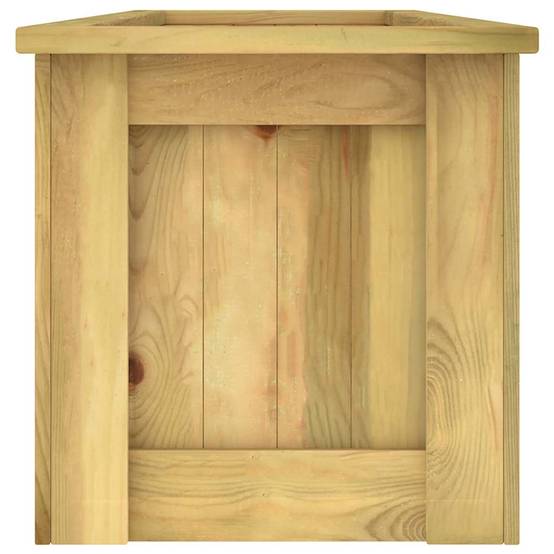 Jardinière surélevée | Pot de fleurs | Cache-pot | Bac à fleurs 291x50x50 cm Bois de pin imprégné - Image 6