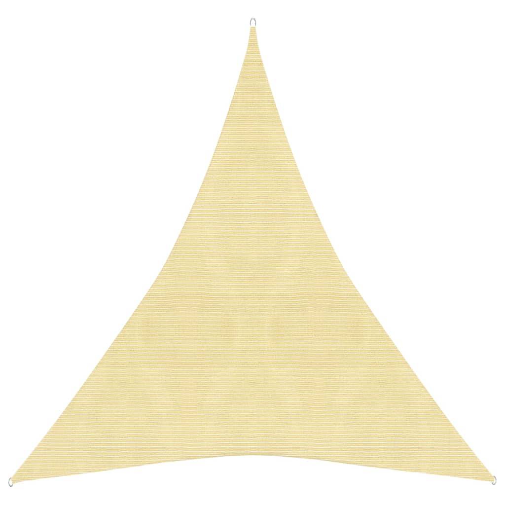 Helloshop26 - Voile toile d'ombrage parasol 160 g/m² PEHD 3 x 4 x 4 m beige - Imagen 1